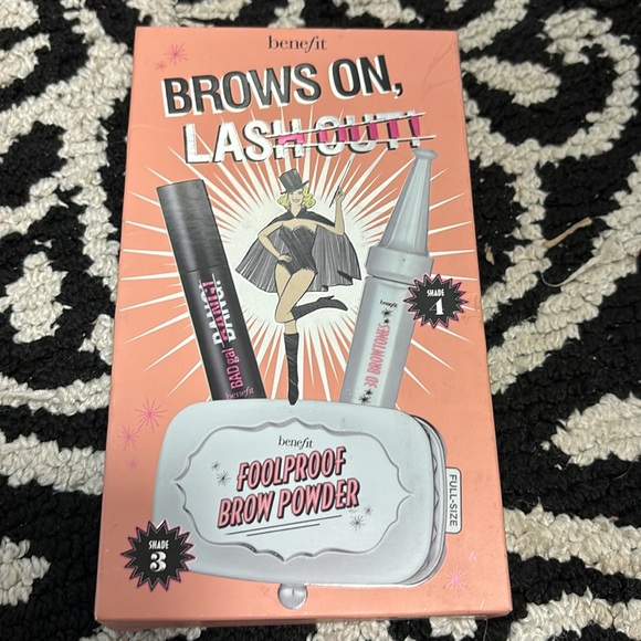 Benefit Other - 3-pc Benefit Brows On Lash Out Set NEW IN BOX